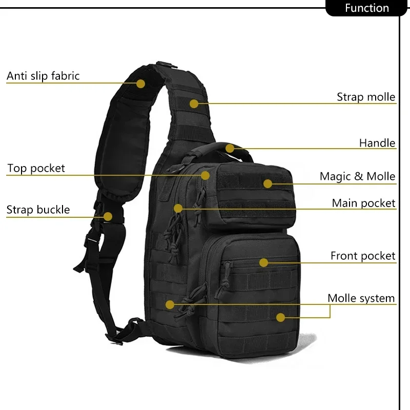 D1-Outdoor Shoulder Bag Rover  - Outdoor Hunting Backpack recension och pris