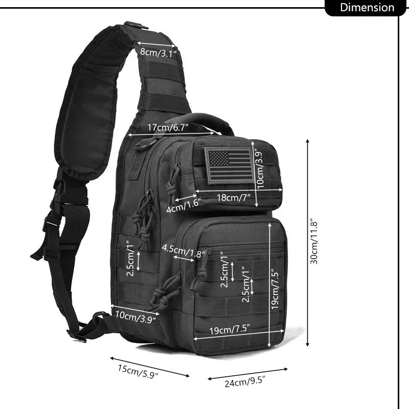 D1-Outdoor Shoulder Bag Rover  - Outdoor Hunting Backpack recension och pris