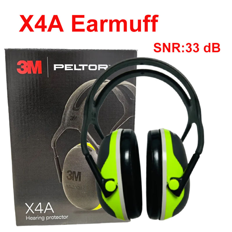 Original 3M X4A noise resistan - Shooting Ear Muff recension och pris