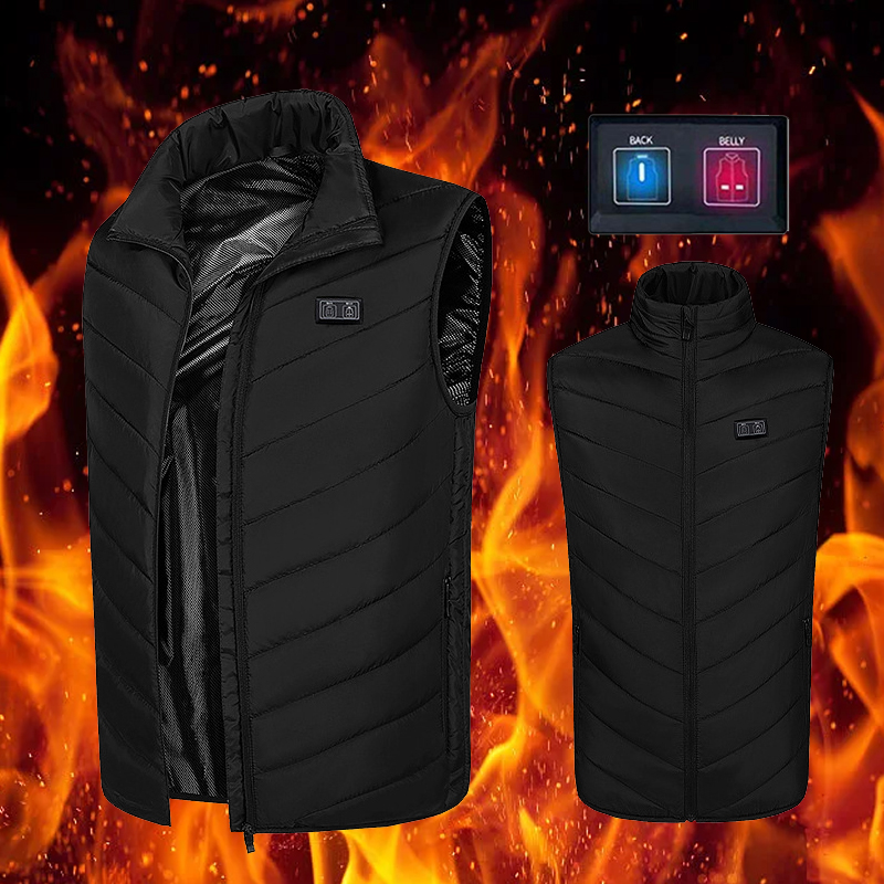 Winter 9 Areas Heated Vest Out - Outdoor Hunting Heater recension och pris