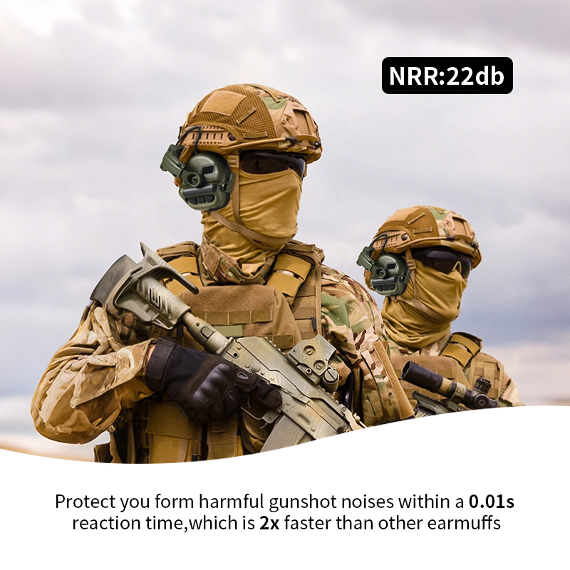 ARM NEXT F30 Tactical Earmuffs - Shooting Ear Muff recension och pris