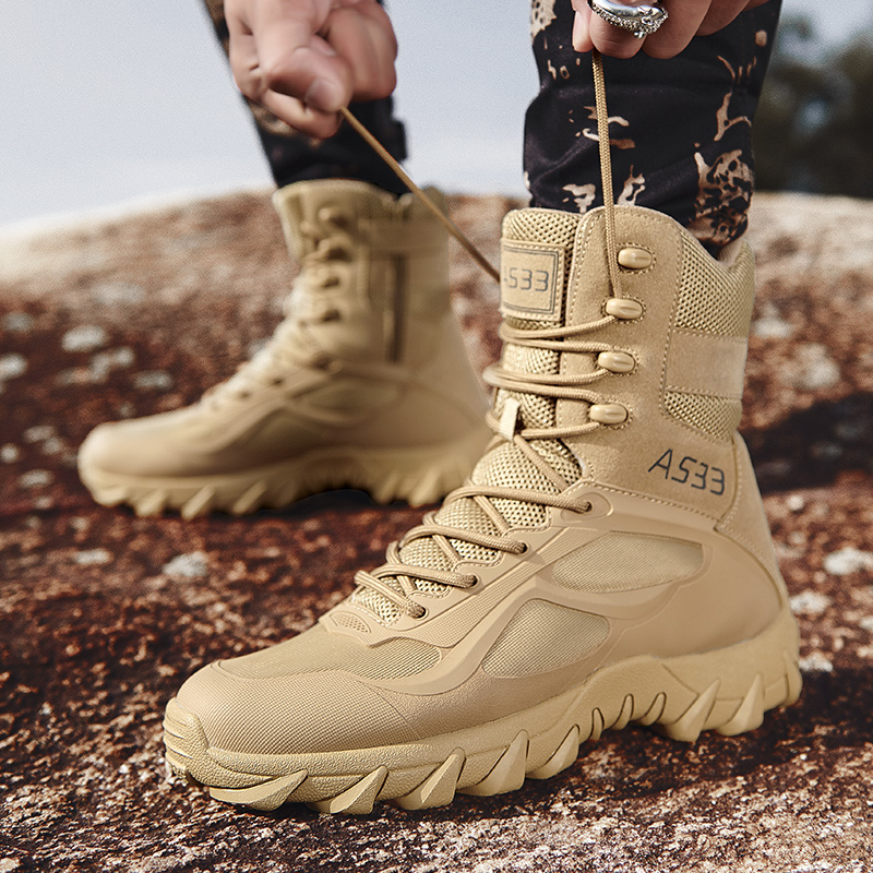 Men Tactical Boot Safety Anti- - Hunting Outdoor Brand recension och pris