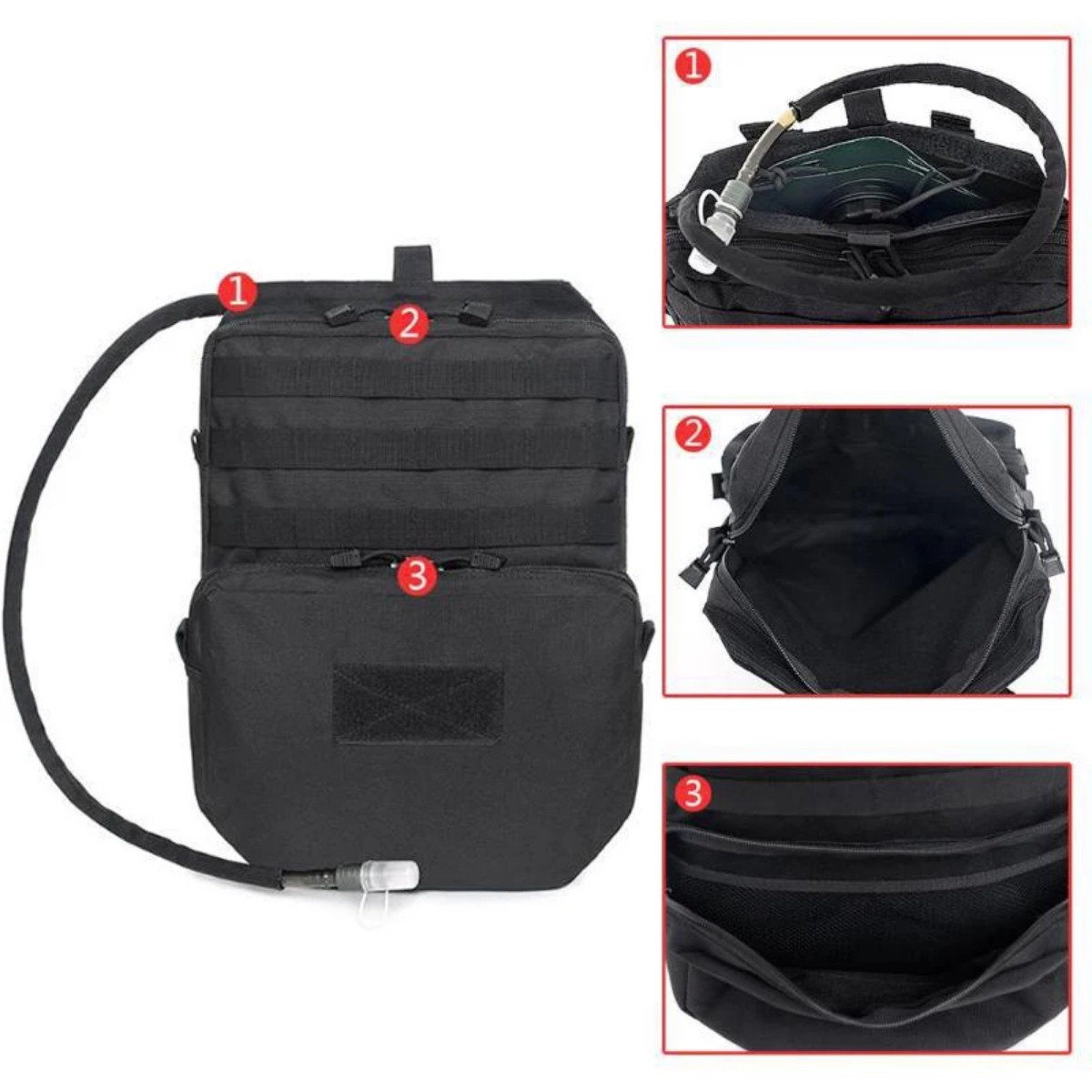 Outdoor Molle Bag Camping Hydr - Outdoor Hunting Backpack recension och pris