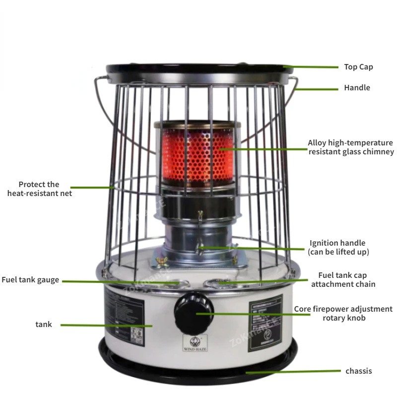 6L Portable Kerosene Stove Hea - Outdoor Hunting Heater recension och pris