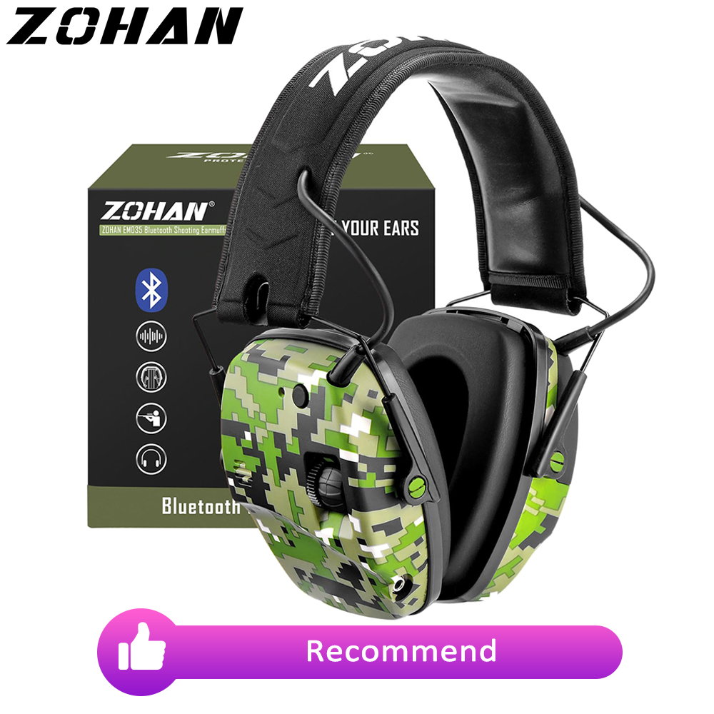 ZOHAN 5.0 Bluetooth Electronic - Shooting Ear Muff recension och pris