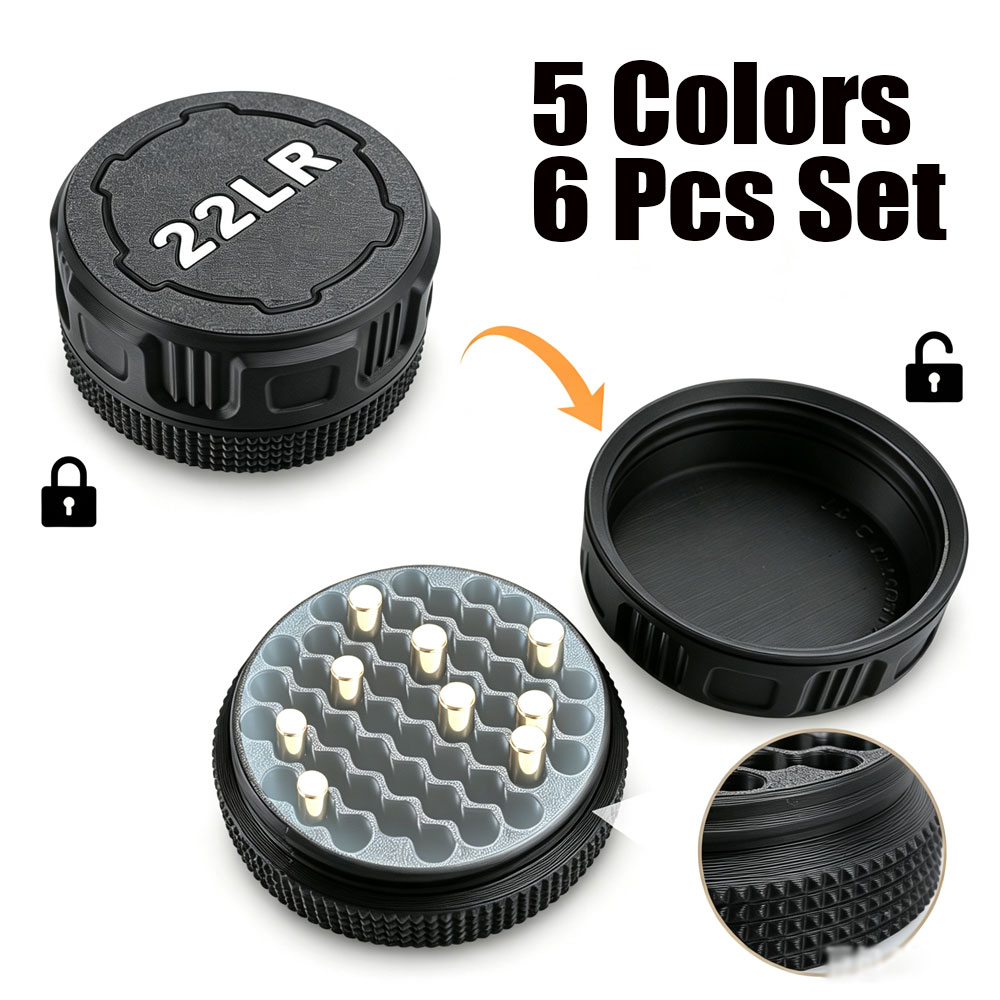 6Pcs Ammo Storage Box .22LR 55 - Hunting & Outdoor Supplies Carterton recension och pris