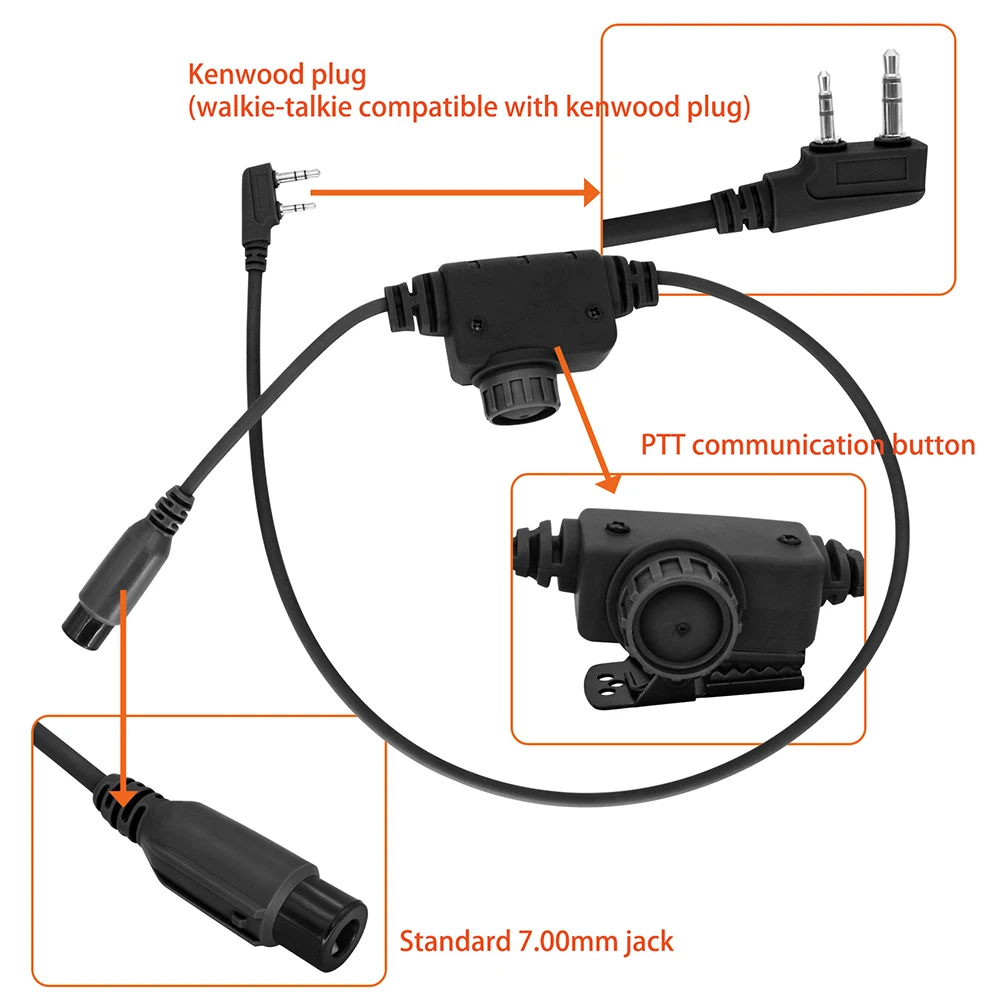 Tactical Headset TACSKY II U94 - Shooting Ear Muff recension och pris