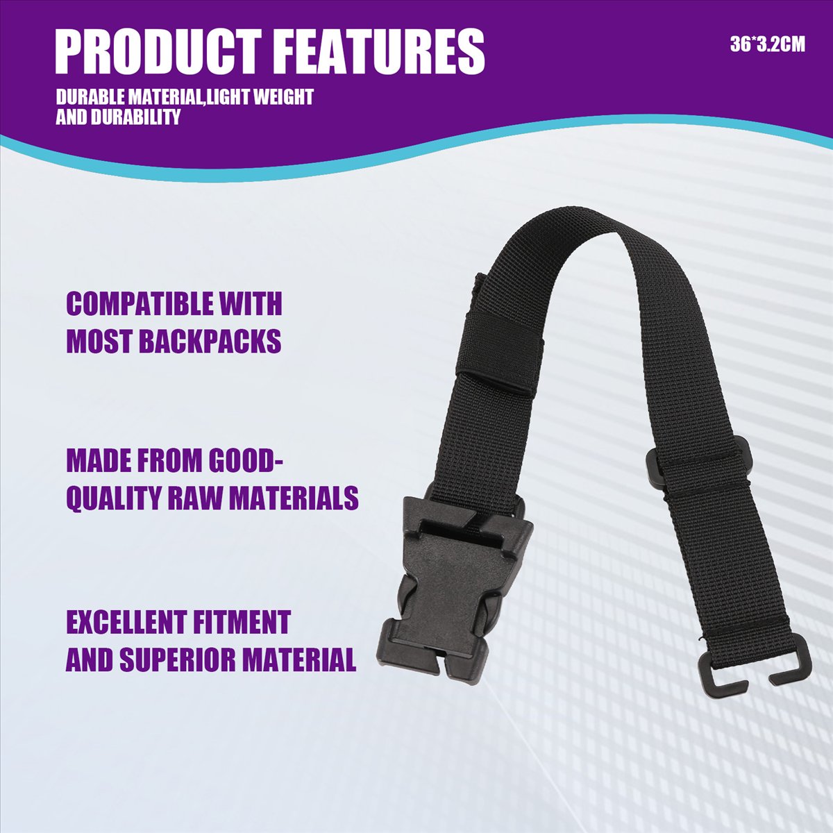 [MEGAL SALE]4Pcs Molle Straps  - Outdoor Hunting Backpack recension och pris