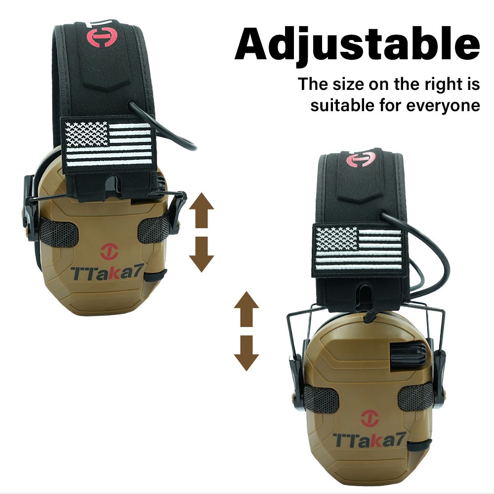New W1/W3 Foldable Electronic  - Shooting Ear Muff recension och pris
