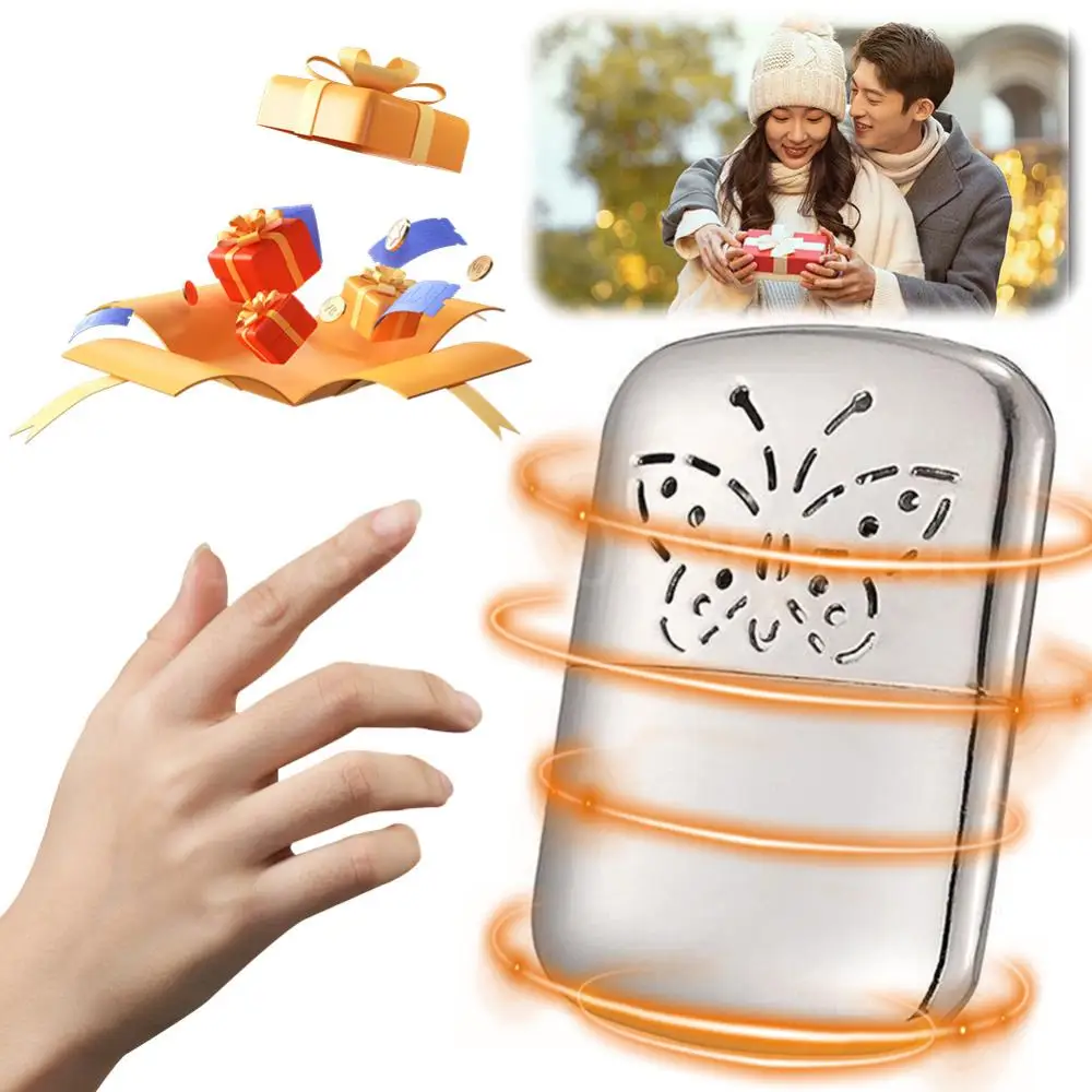 Zinc Alloy Pocket Hand Warmer  - Outdoor Hunting Heater recension och pris
