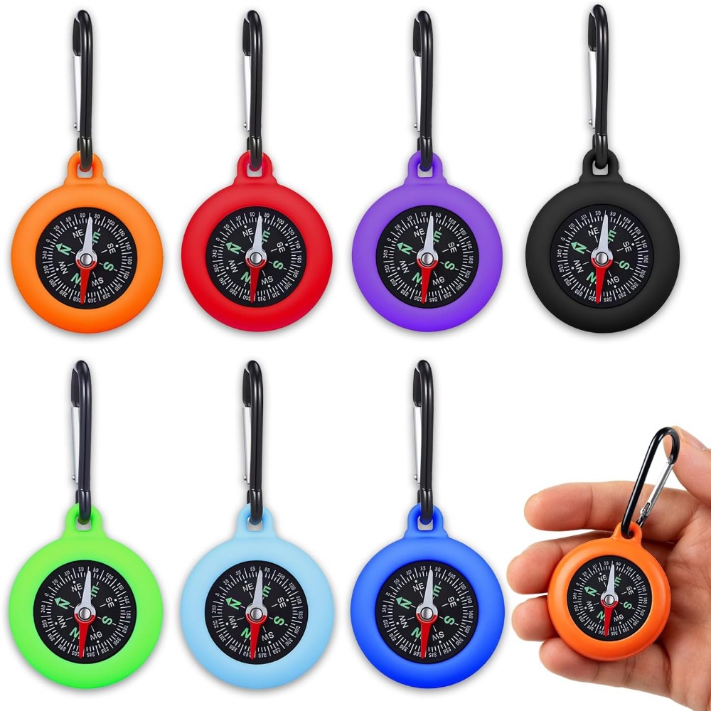 5-20 PCS Mini Compass Keychain - Outdoor Hunting Events recension och pris