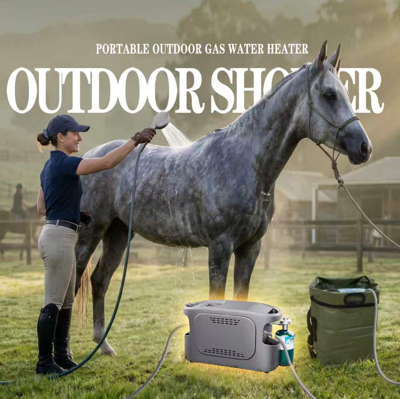 Off-grid Shower Gas Water Heat - Outdoor Hunting Heater recension och pris