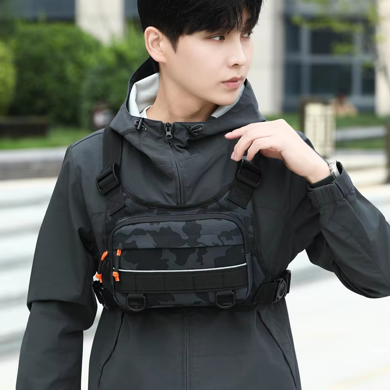 Cycling Front Chest Vest Tacti - Outdoor Hunting Backpack recension och pris